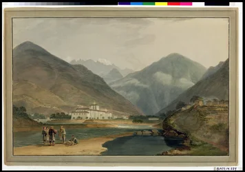 The Former Winter Capital of Bhutan at Punakha Dzong, 1783